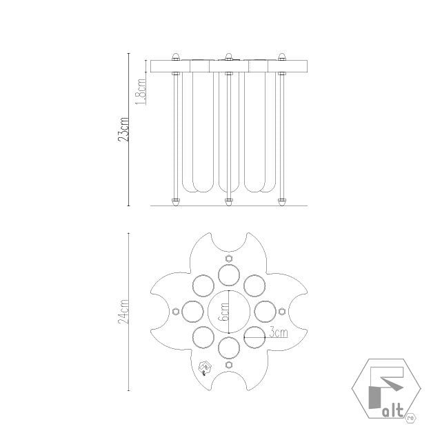 Structura flori lemn FLORI PICIOARE | G8A2