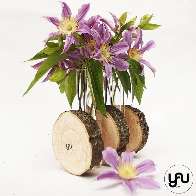 Aranjament floral CLEMATIS yau.ro yau concept elena toader