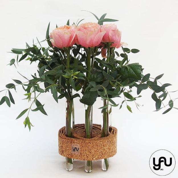 Aranjament floral trandafiri gradina yau.ro yau concept elena toader