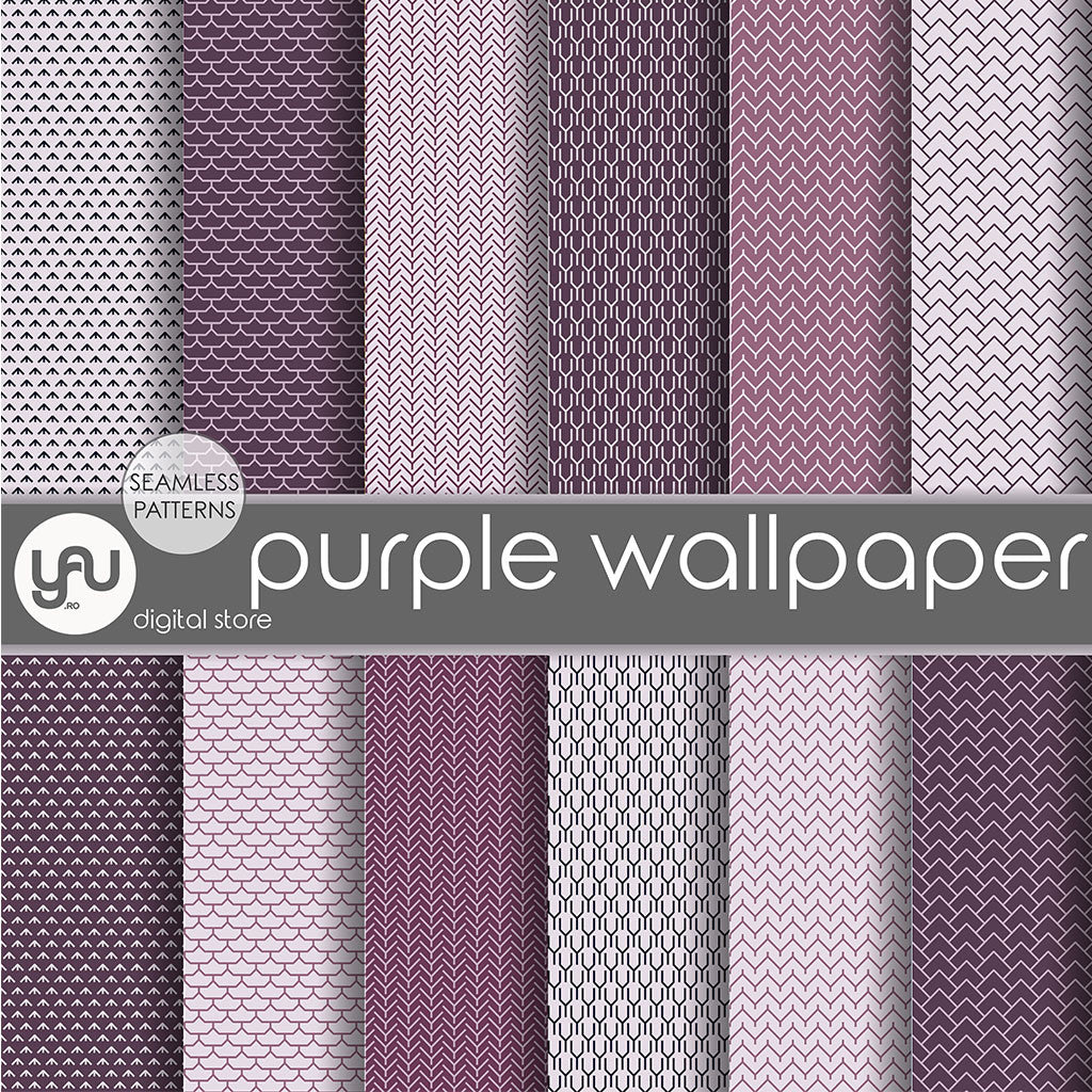 Digital paper | Imagini digitale - PURPLE WALLPAPER - DP8
